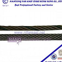 blue colour steel wire rope